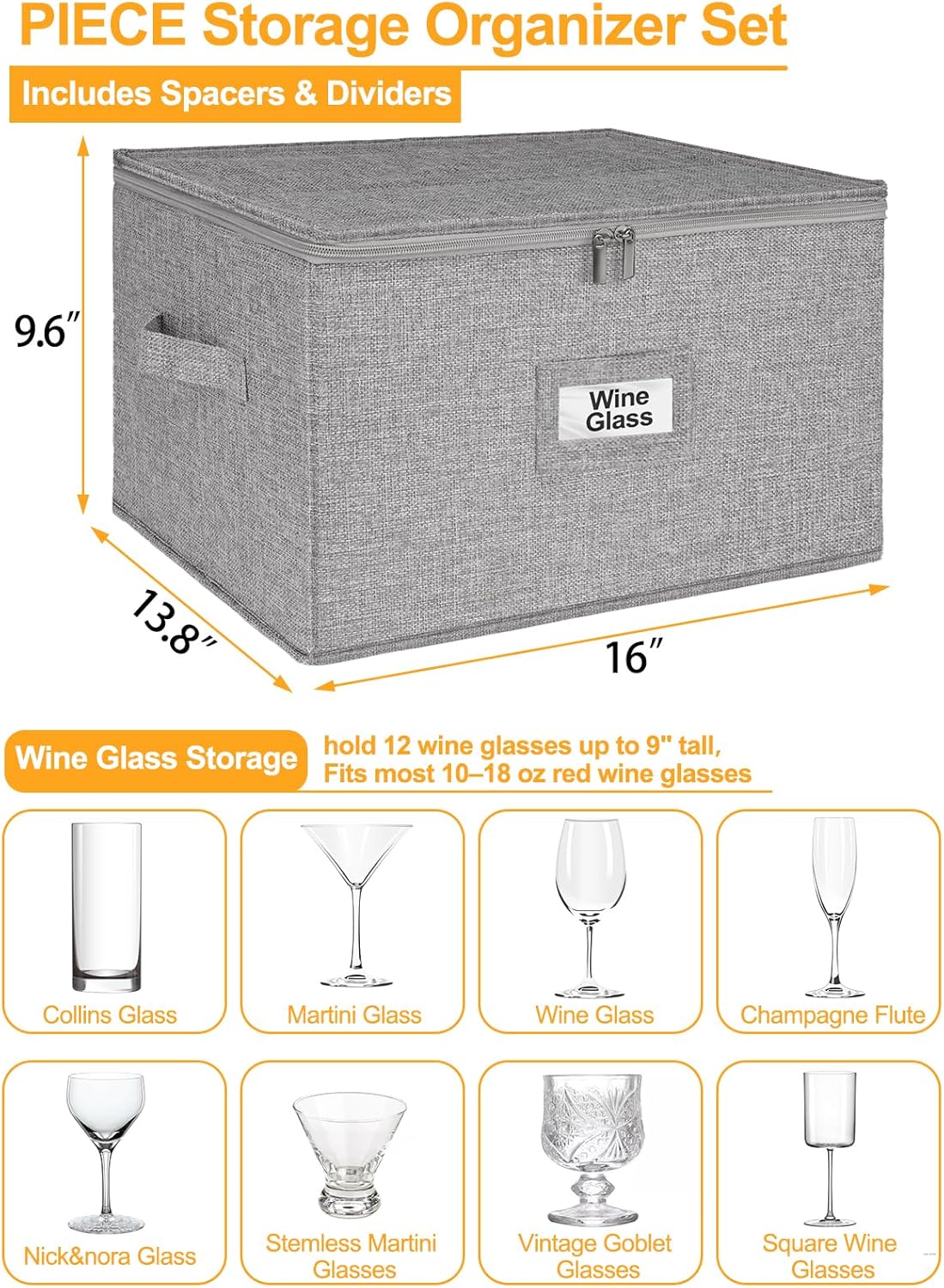 Detalle 2 de punemi Wine Glass Storage Box ⚖