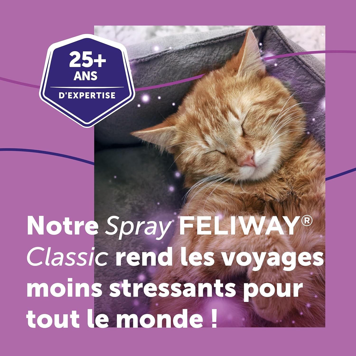 Detalle de FELIWAY Classic Spray 60 ml – Phéromones apaisantes pour chats