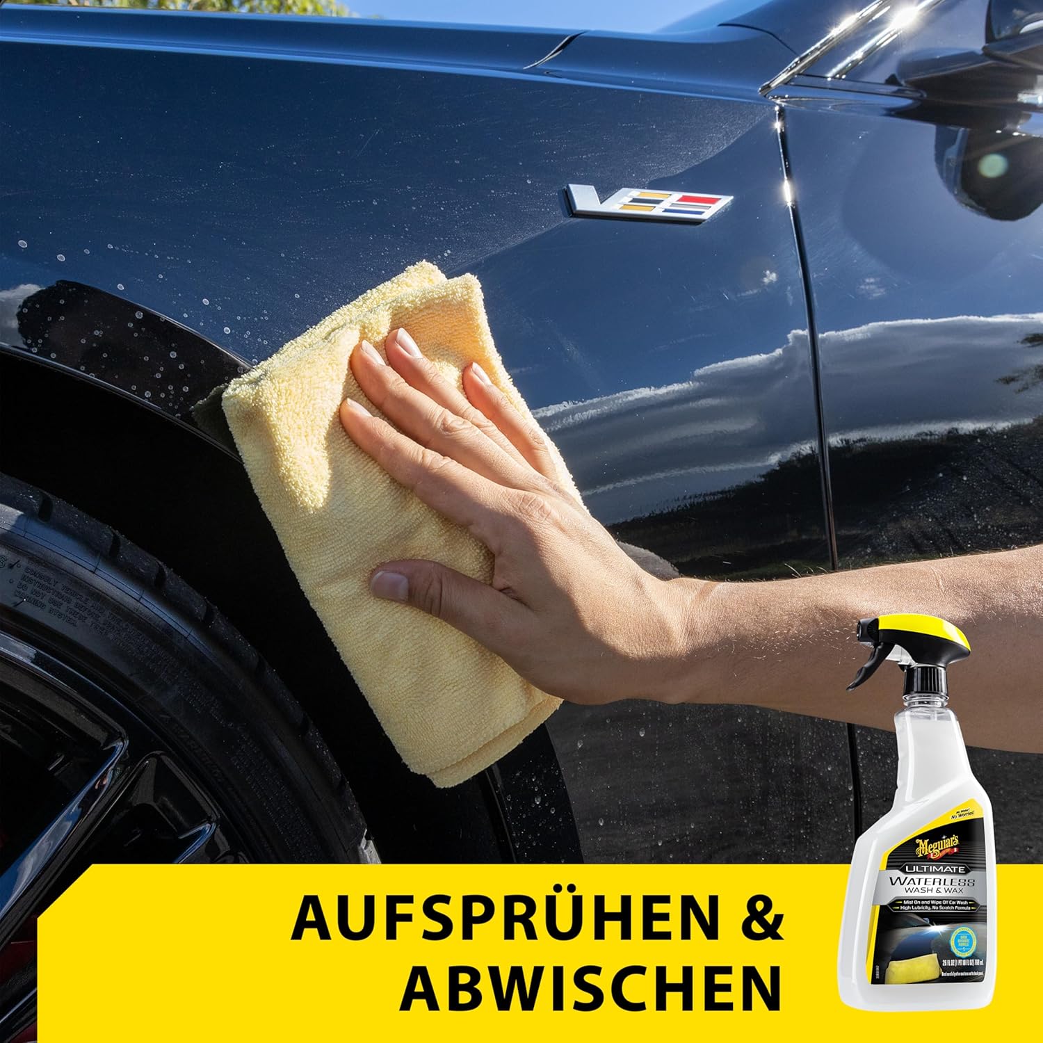Detalle de Meguiar's Ultimate Wash & Wax 768ml Trockenwäsche 🧽