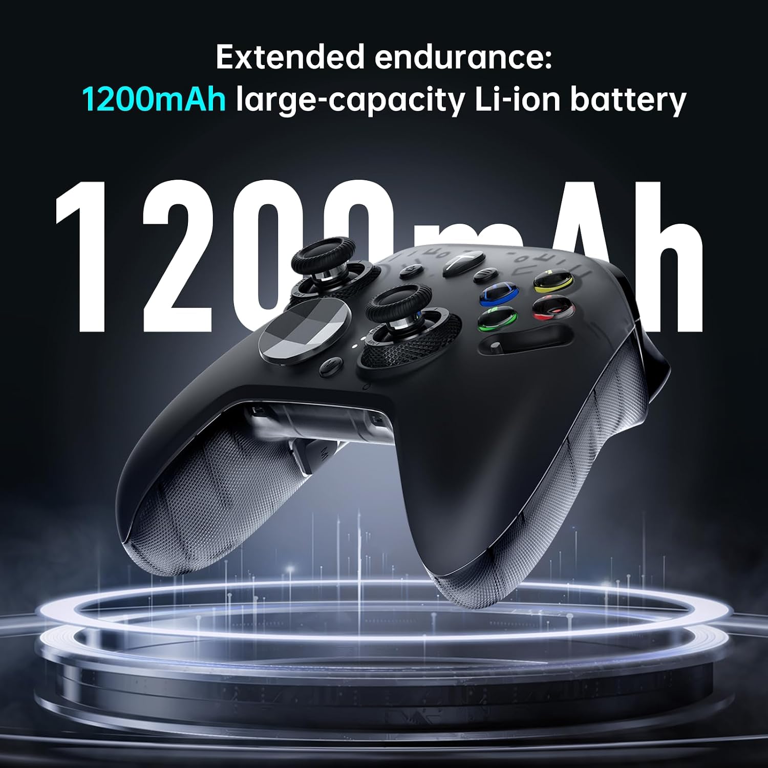 Detalle de Thunderobot G80TS Controller – Wireless Gamepad mit TMR-Joysticks, Hall-Triggern und 1.000 Hz Abfragerate