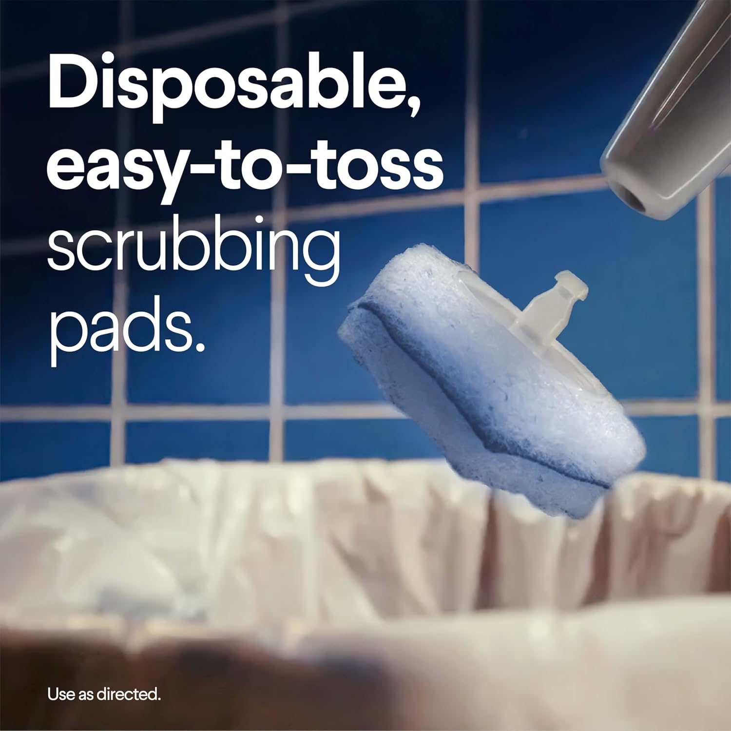 Thumbnail 5 de Clorox 03191CT Toilet Wand Disposable Cleaning Kit: Handle, Caddy & Refills (Case of 6)