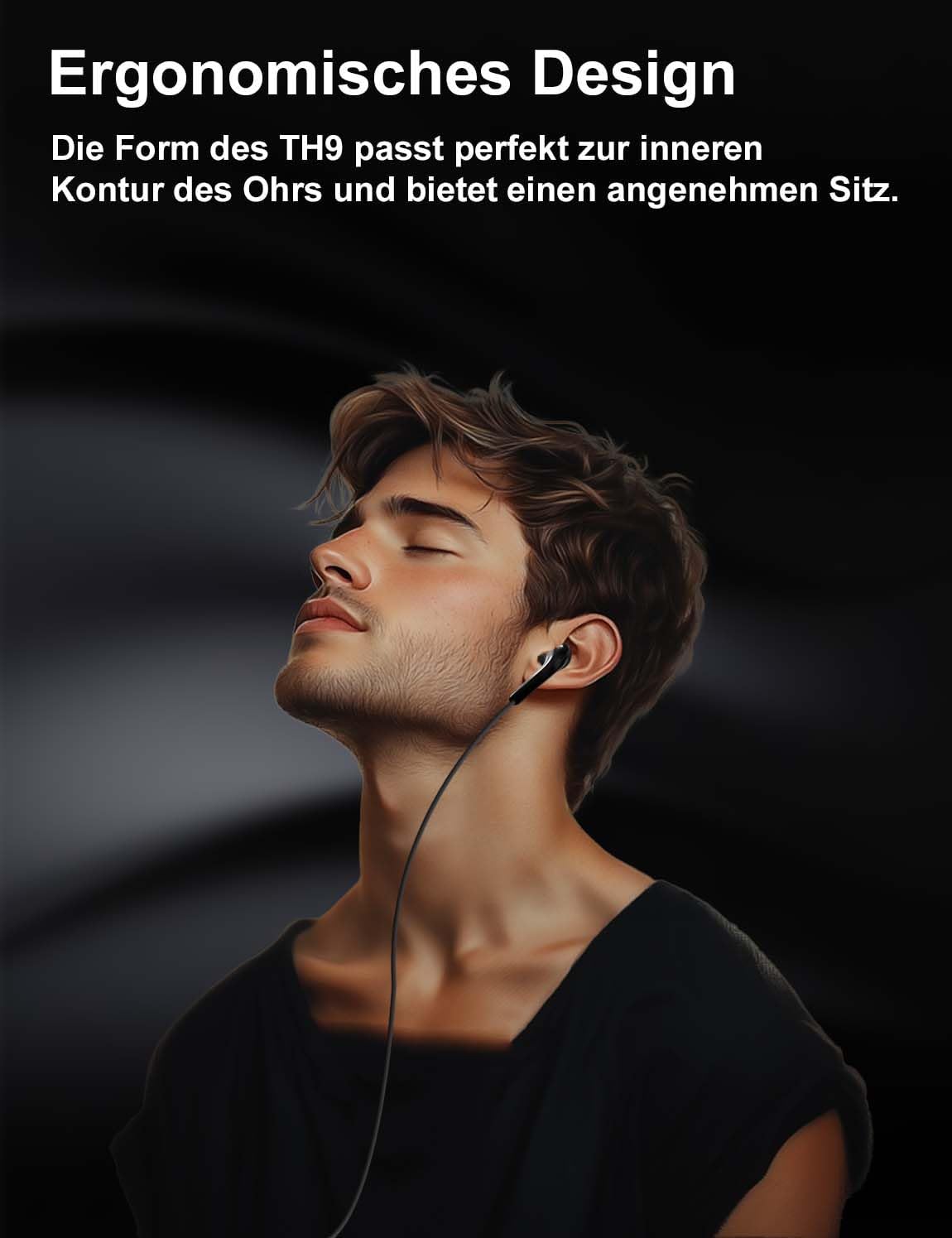 Detalle de MAS CARNEY USB-C Kabelkopfhörer: In-Ear-Kopfhörer mit Mikrofon für iPhone und Android