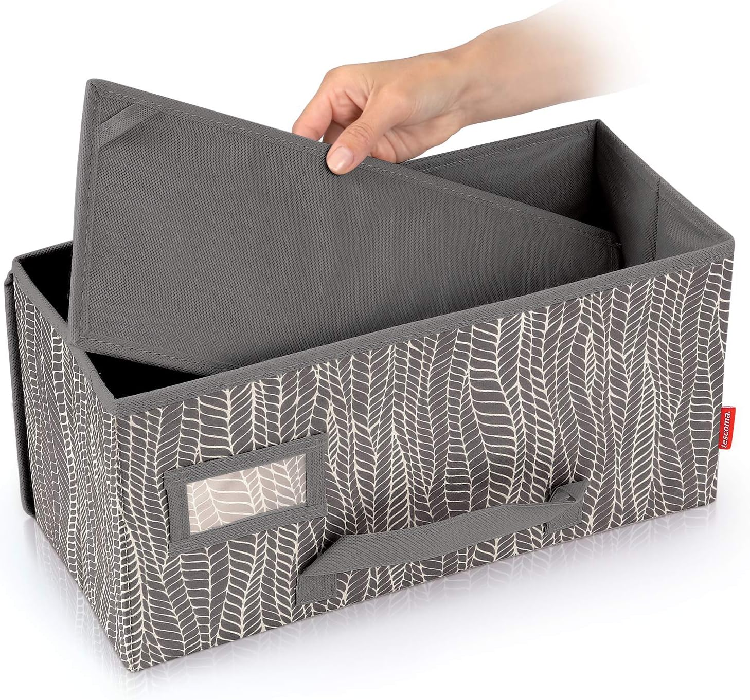 Thumbnail 2 de Tescoma Fancy Home Caja de Cuero Sintético Capuchino, Grande