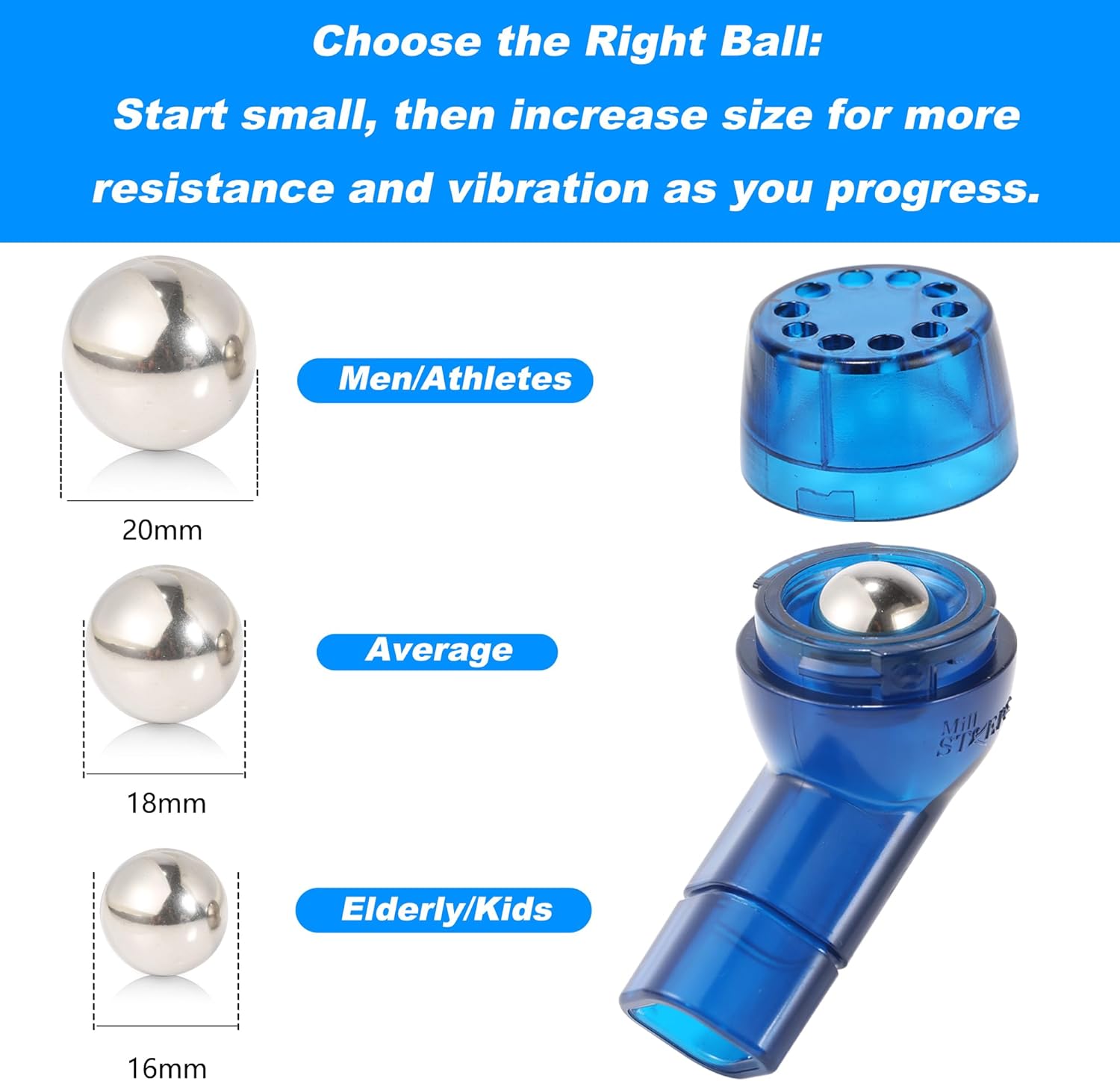 Thumbnail 5 de MillSTEPS Breathing Exercise Device for Lung Expansion