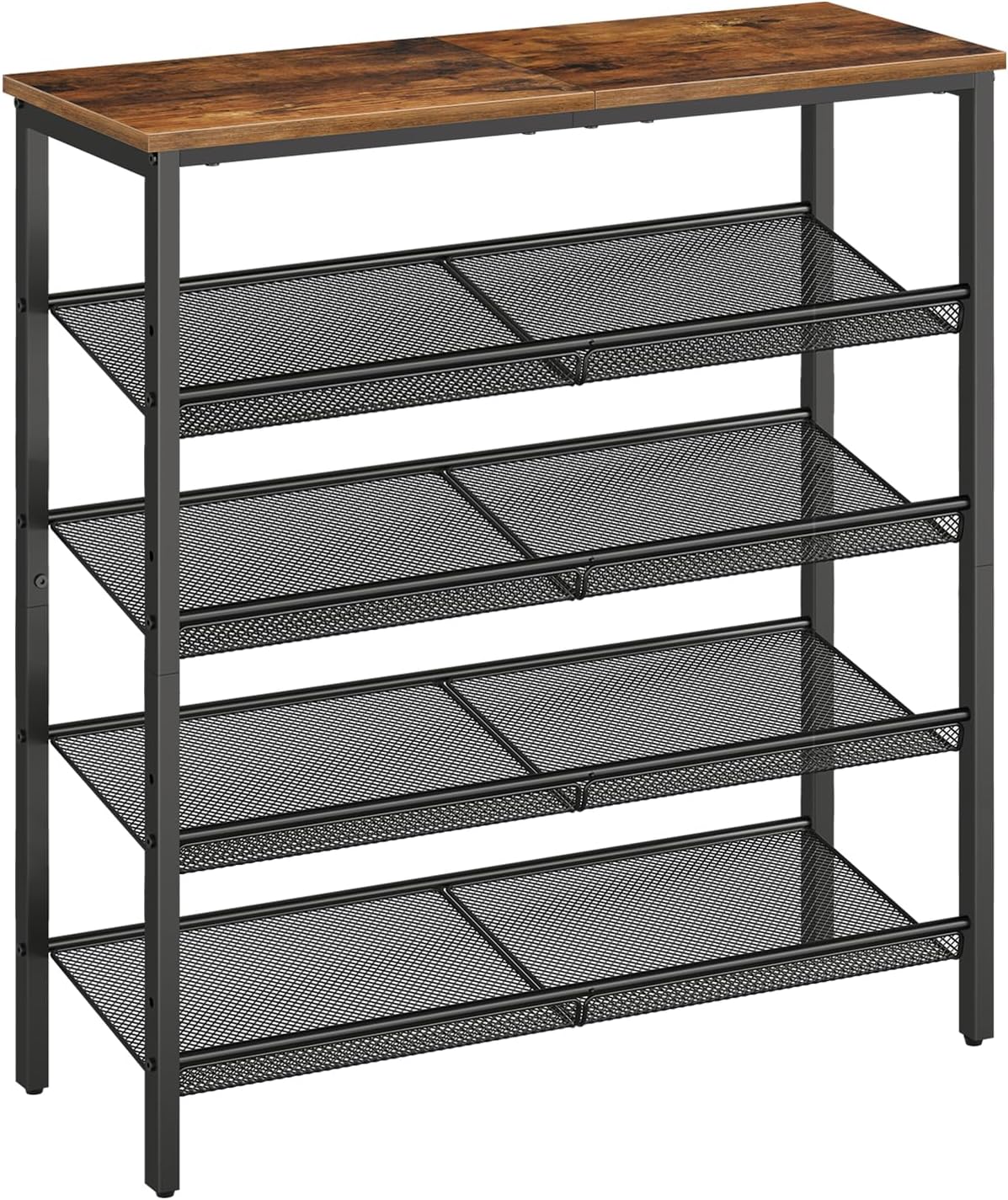 HOOBRO 5-Tier Shoe Rack 16-20 Pairs