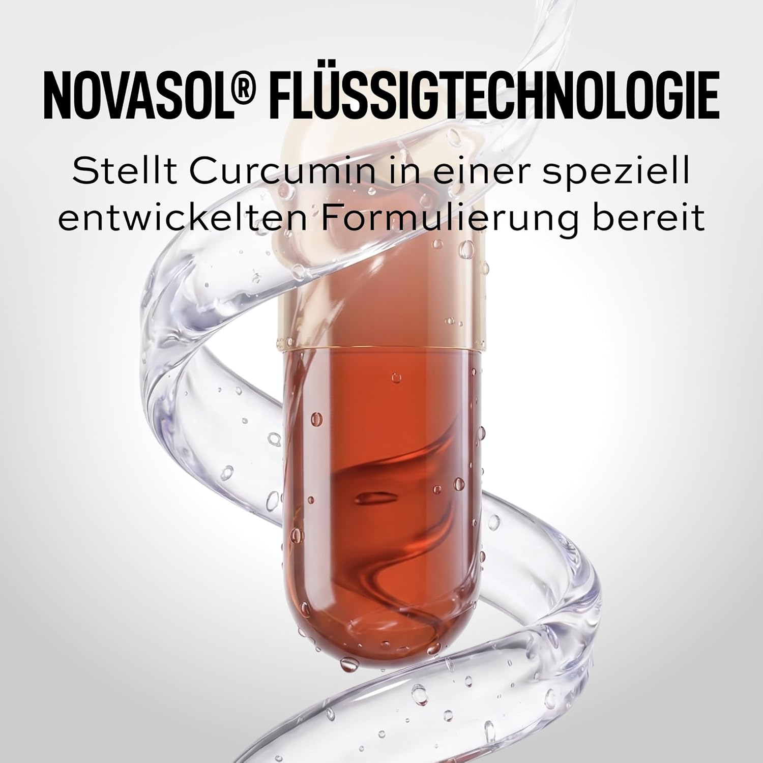 Detalle de ESN Kurkuma Kapseln (Kurkumin) mit 1000 mg Curcumin pro Portion – 60 Kapseln, vegan