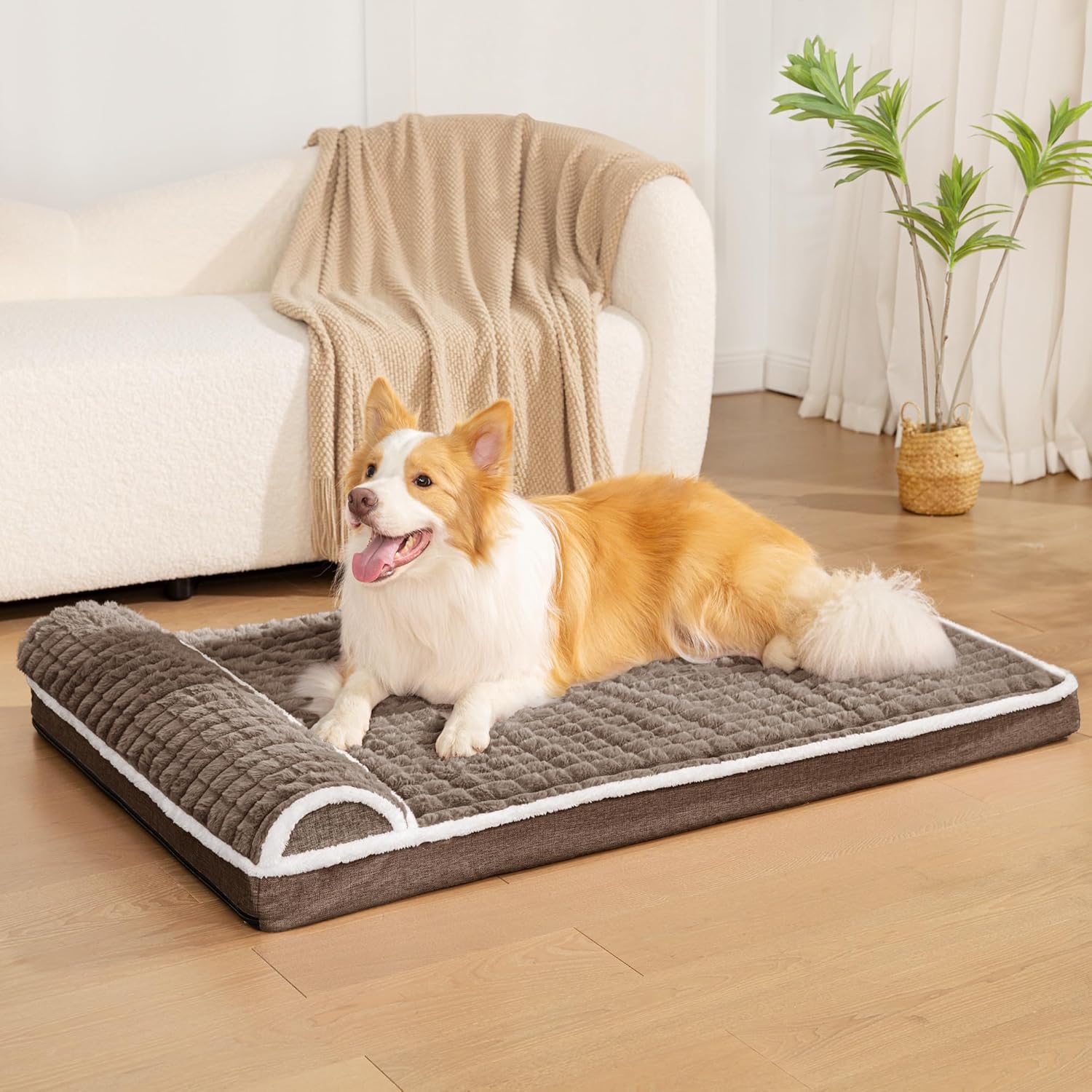 Thumbnail 1 de Jolibean Orthopedic XL Dog Bed 106x71cm – Large, Waterproof, Washable Cover