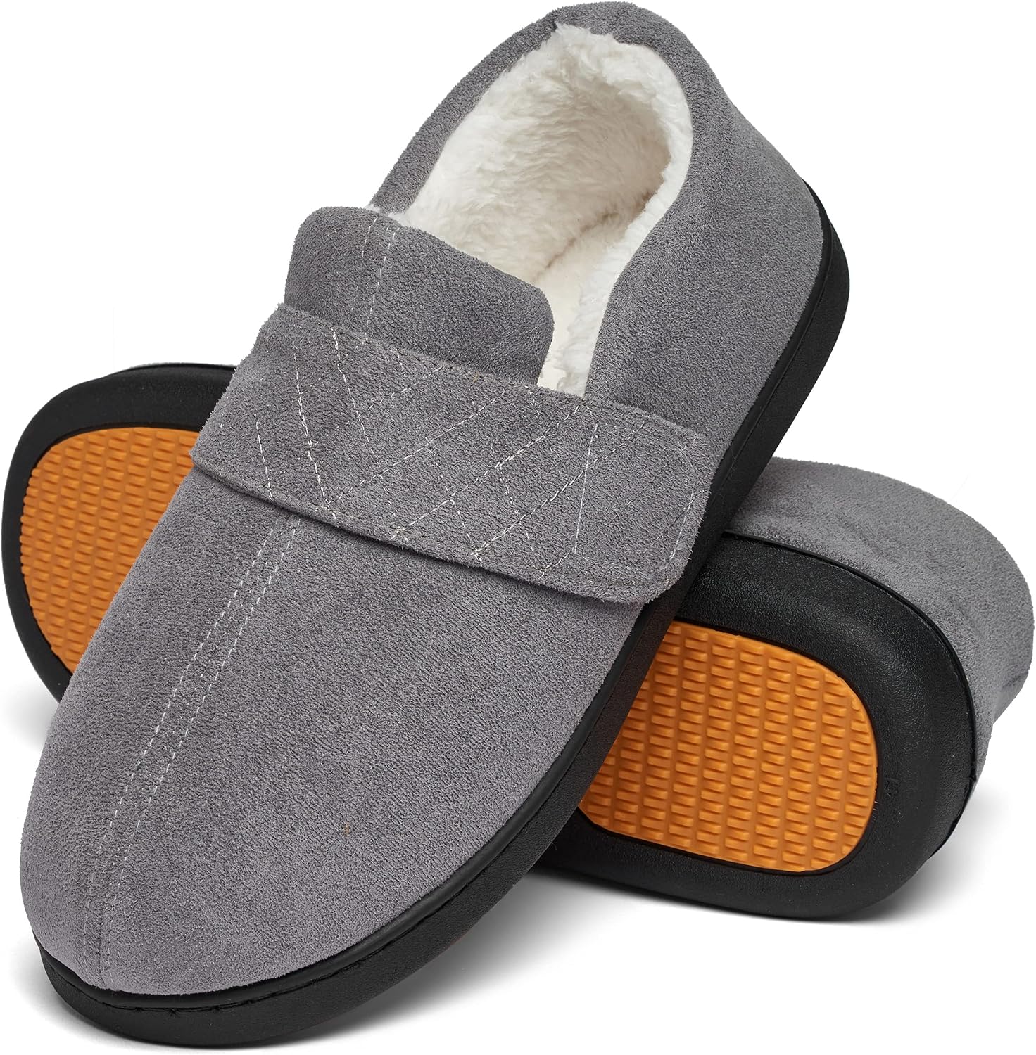 Detalle 2 de Mishansha Pantofole uomo invernali memory foam taglia 38–49