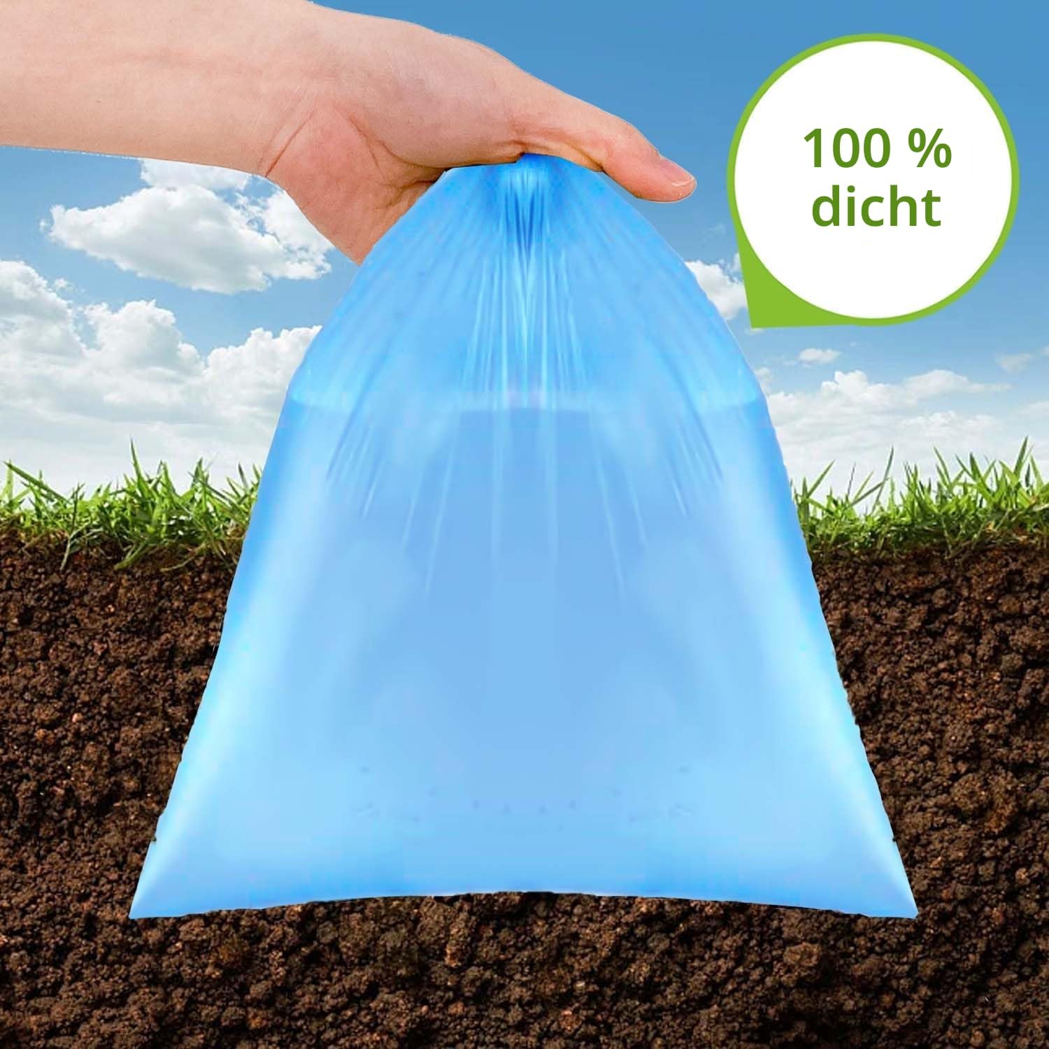 Detalle de AiTodos® 600 Stück Hundekotbeutel 🐕