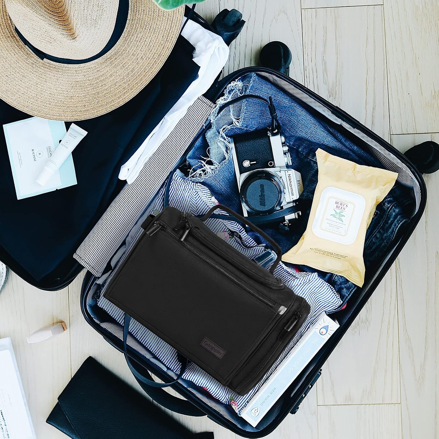 Thumbnail 6 de Beauty Case da Viaggio Gloppie: Borsa da Toilette Impermeabile con Gancio