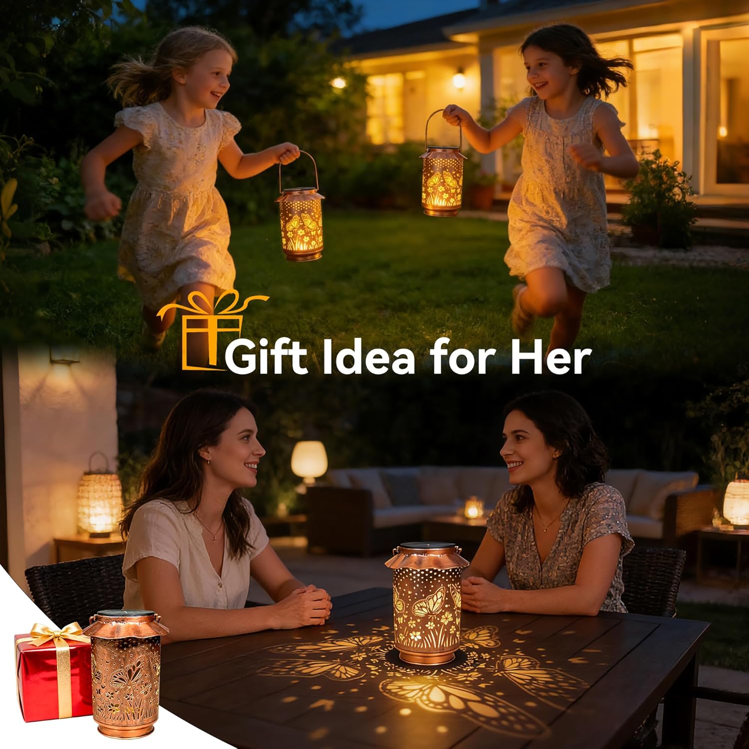 Thumbnail 4 de 2 Pack Solar Butterfly Garden Lights