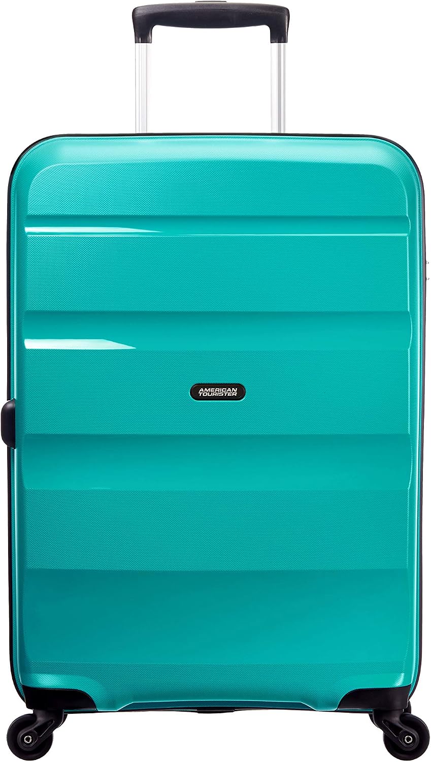 Detalle de American Tourister BON AIR Spinner S 55 cm – Bagaglio a mano in polipropilene, 31,5 L, 2,50 kg, turchese