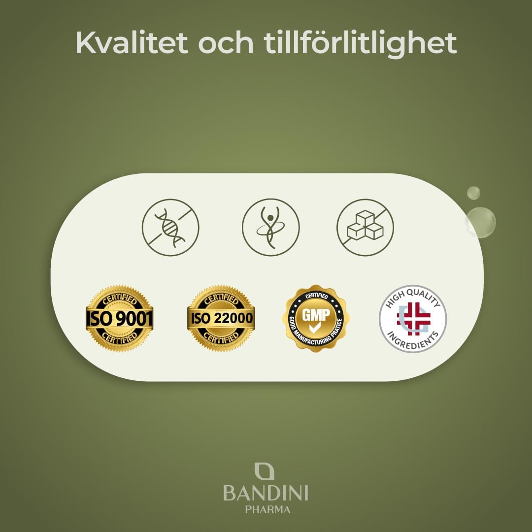 Thumbnail 6 de BANDINI Vitamin D3 + K2, 365 tabletter med 125 µg D3 och 100 µg K2