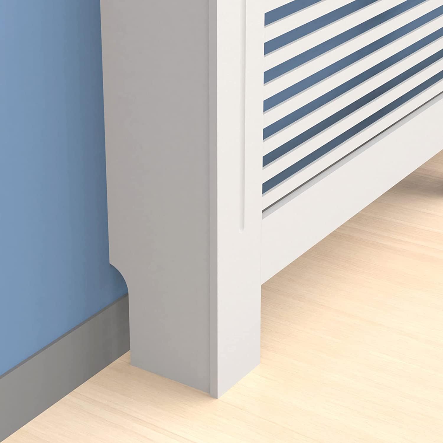 Thumbnail 6 de FATIVO High Radiator Cover 92 cm White
