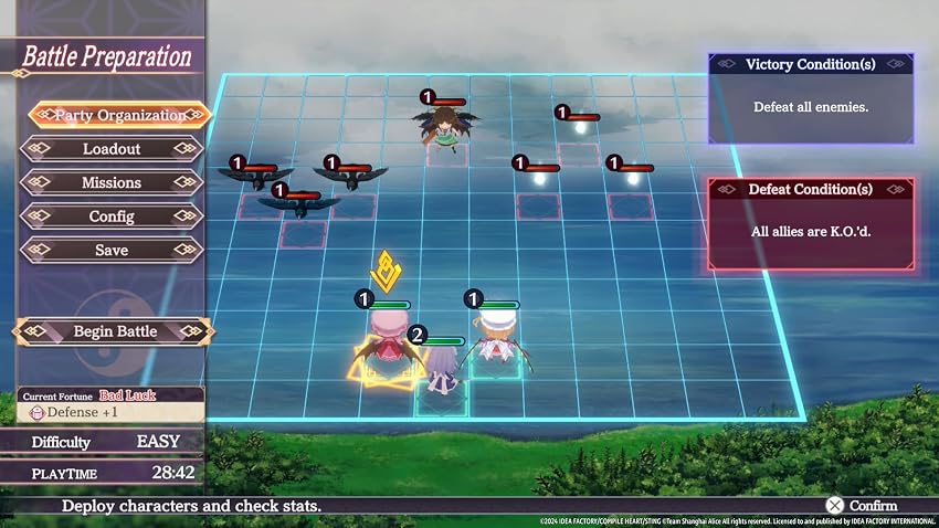 Detalle de Touhou Spell Carnival Day One PS5 juego 1️⃣