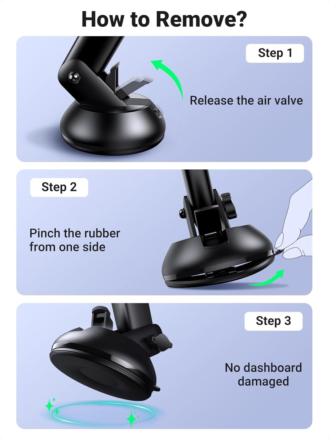Thumbnail 5 de UGREEN Car Phone Holder Windscreen Mount