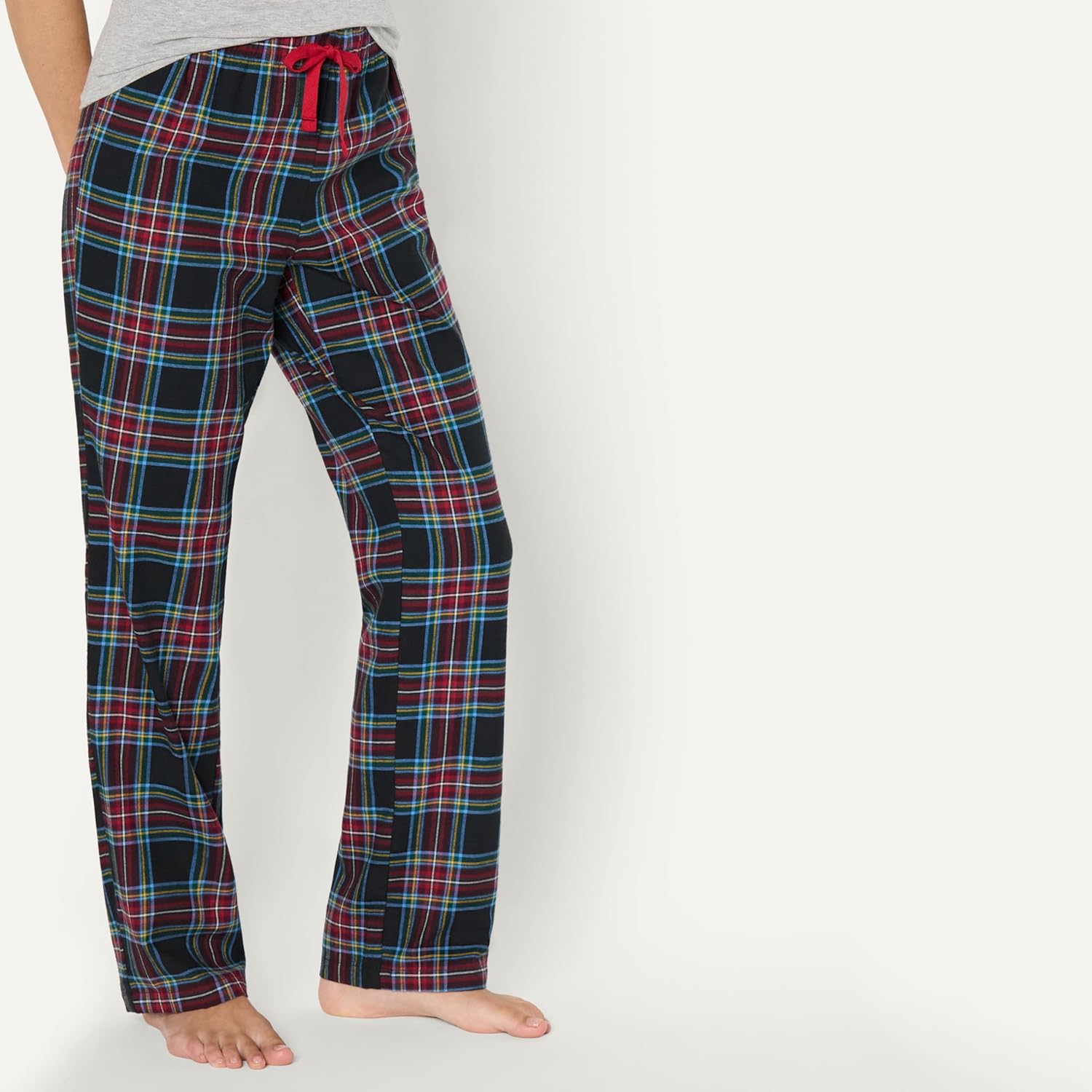 Thumbnail 1 de Amazon Essentials Women's Relaxed-Fit Brushed Flannel Pajama Sleep Pant with Drawstring