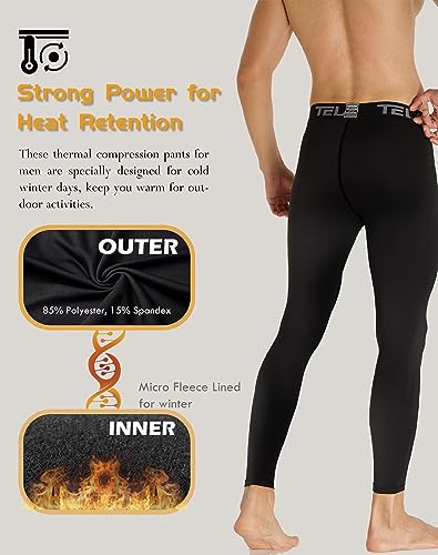 Detalle 2 de Men's Thermal Compression Pants 5-Pack