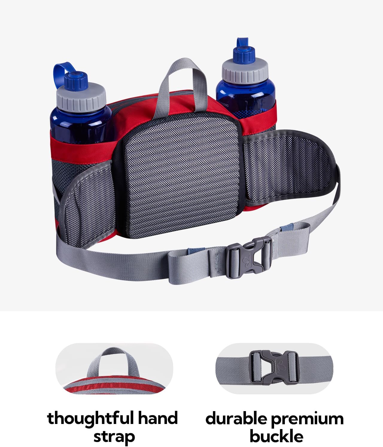 Thumbnail 4 de Waterfly Hiking Waist Pack Bum Bag with Bottle Holder