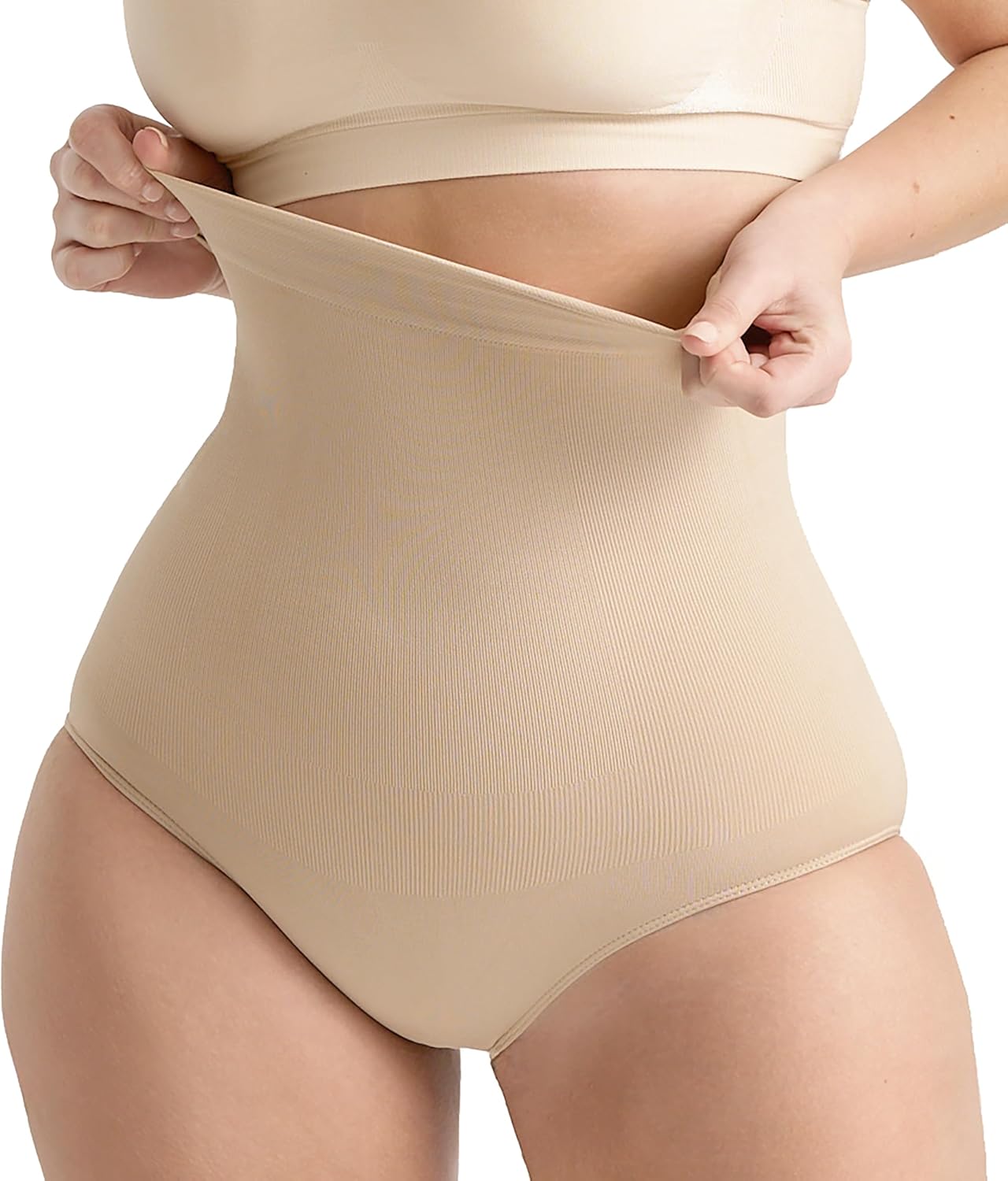 Detalle de SHAPERMINT Body Shaper Panties for Women, Tummy Control Shapewear