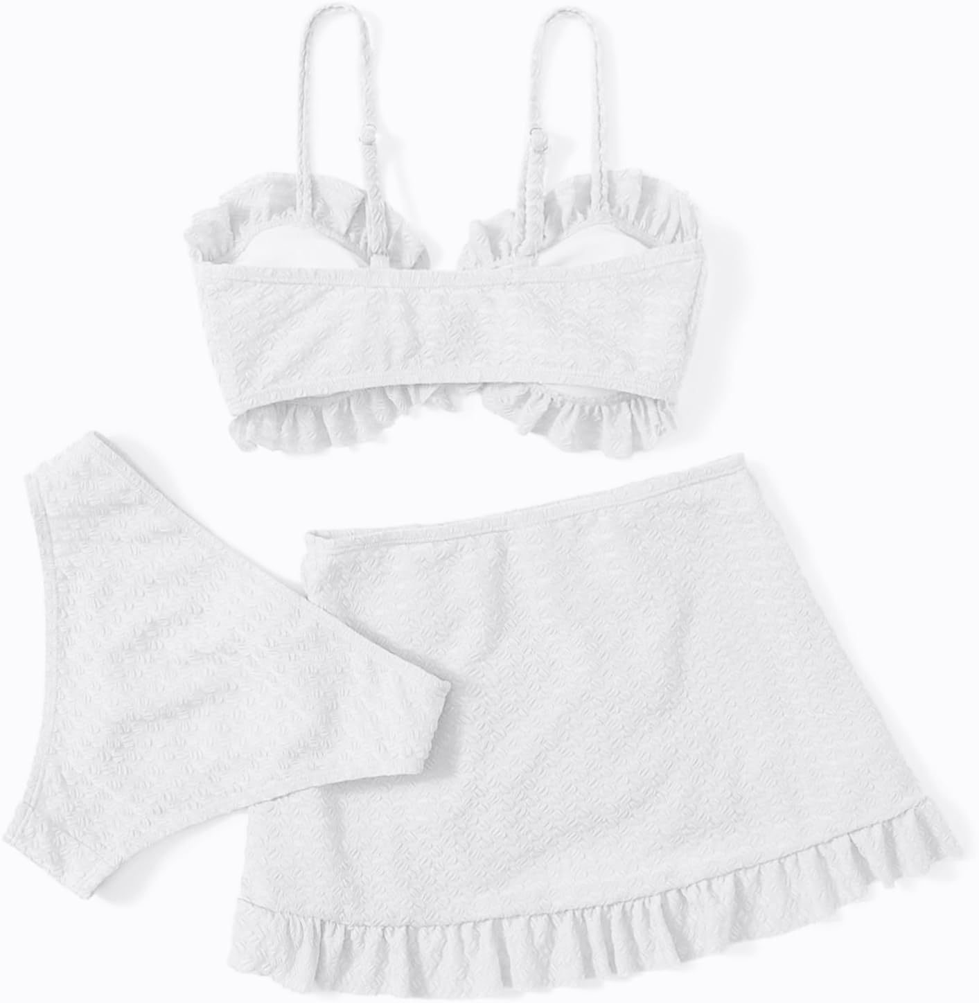 Detalle 1 de Arshiner Ragazze bikini 3 pezzi 5-14 anni