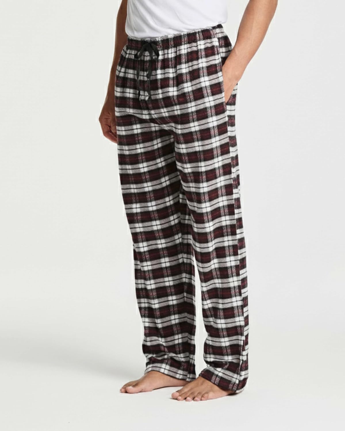 Thumbnail 6 de Real Essentials 3 Pack Pajama Pants, Big & Tall