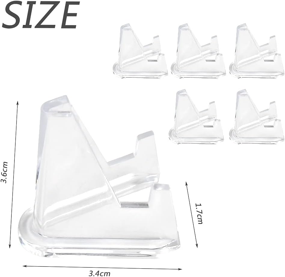 Thumbnail 4 de Semazz Acryl Münzständer – 24 Stück Displays aus klarem Acryl für Münzen, Medaillen und Kleinteile