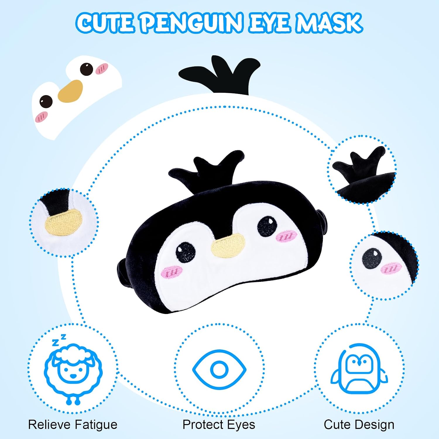Detalle 1 de Cirorld Kids Travel Pillow 100% Memory Foam