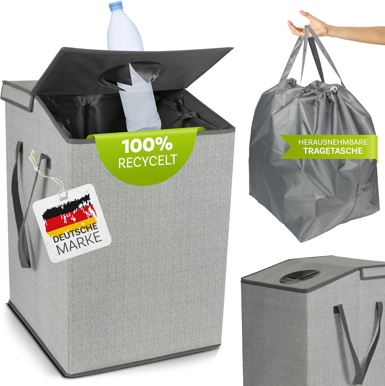 Detalle de KrockaZone Pfandflaschen Aufbewahrung 110L