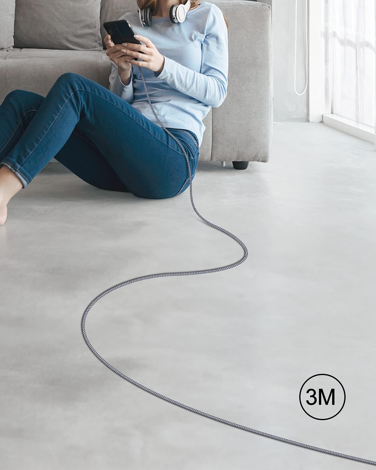 Thumbnail 5 de CLEEFUN 3M USB C Cable 2-Pack