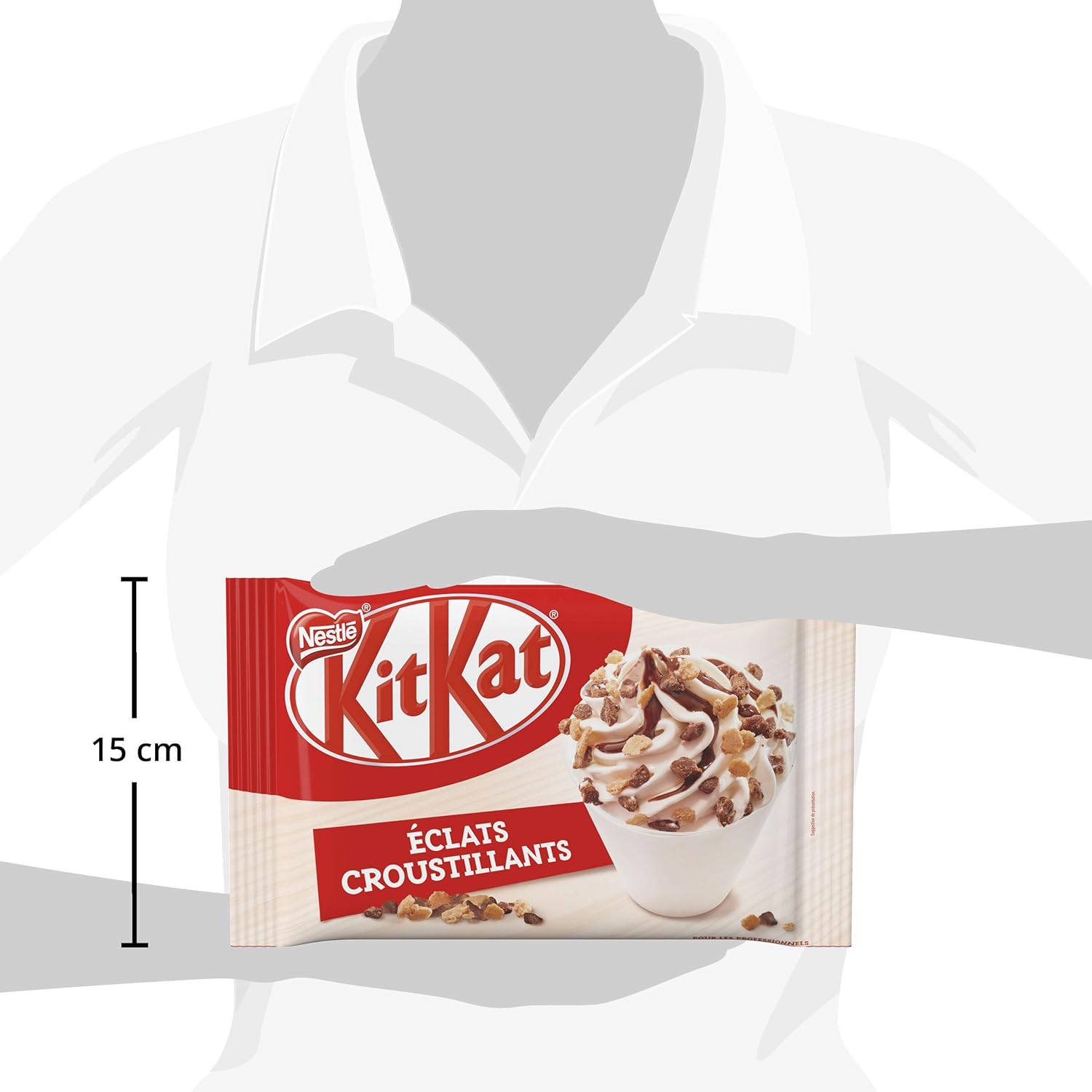 Thumbnail 6 de KITKAT Topping - Brisure de KitKat, Éclat de Gaufrette Croustillante en Chocolat au Lait, 400 g