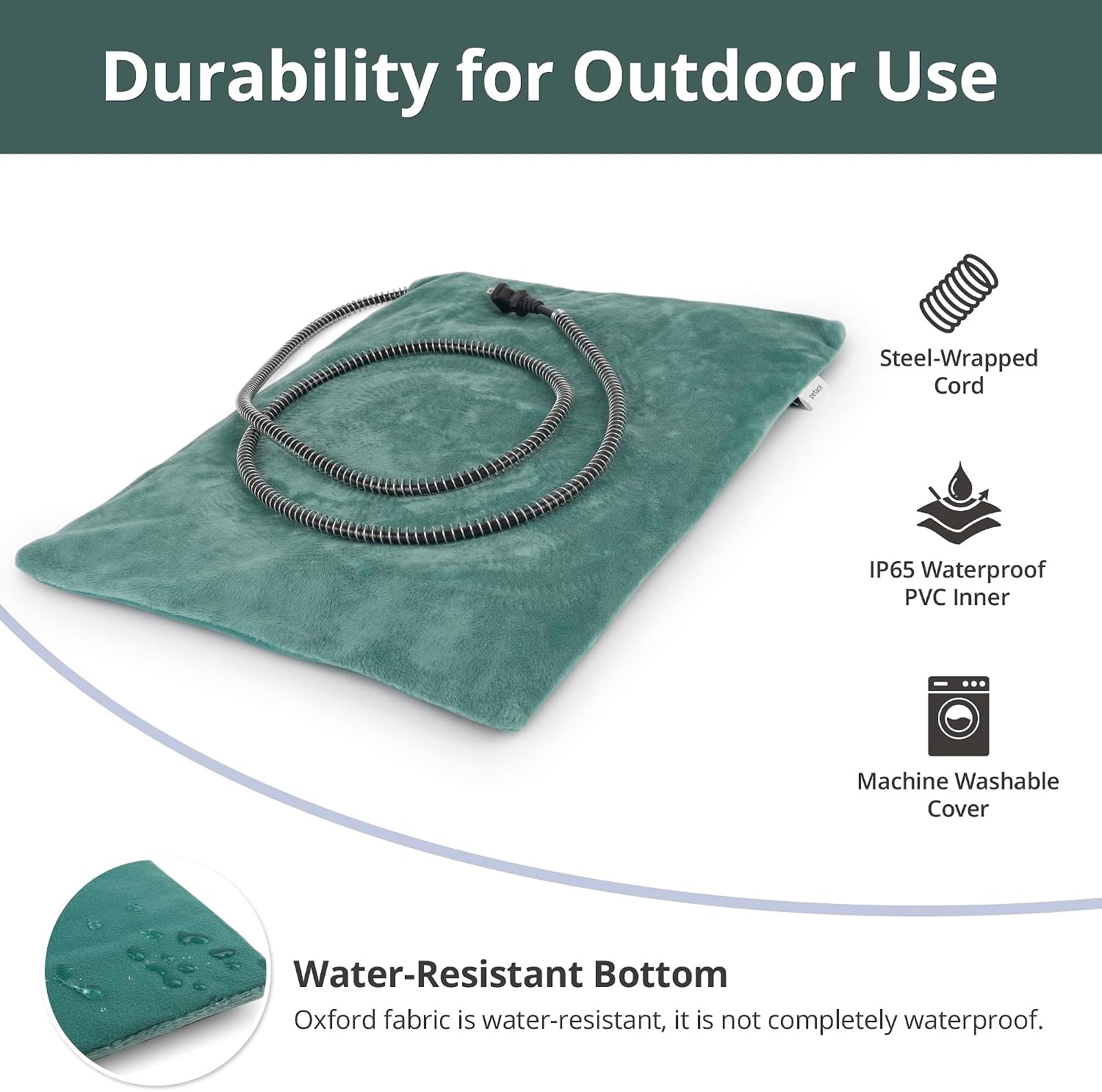 Detalle de Petace Heated Cat Pad 27.5" x 15.7