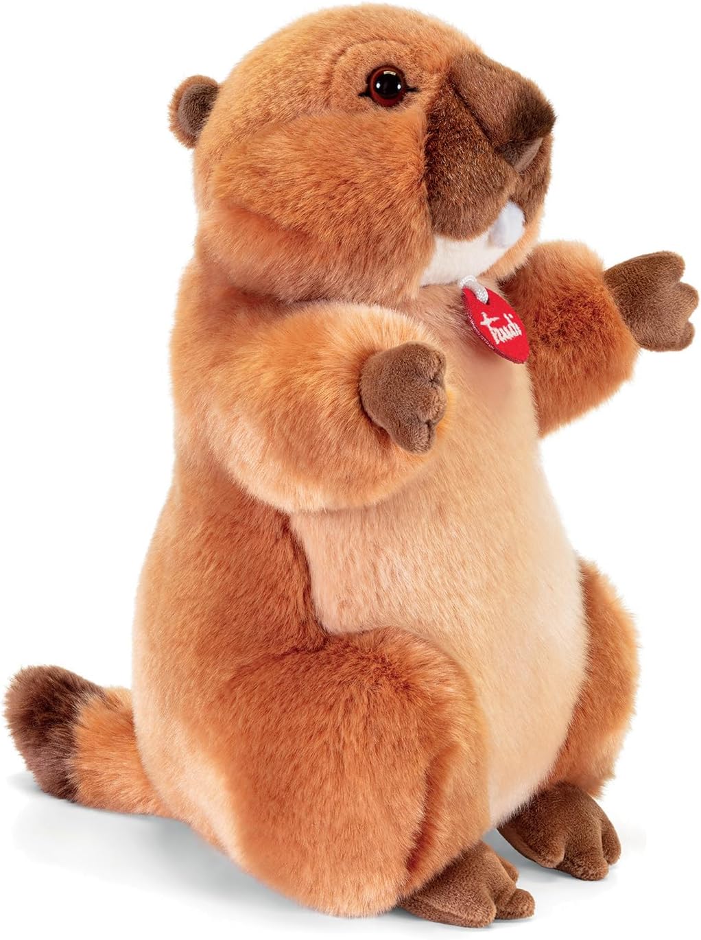 Detalle de Trudi 24041 pluszowy świstak, rozmiar M, poliester, 30 cm
