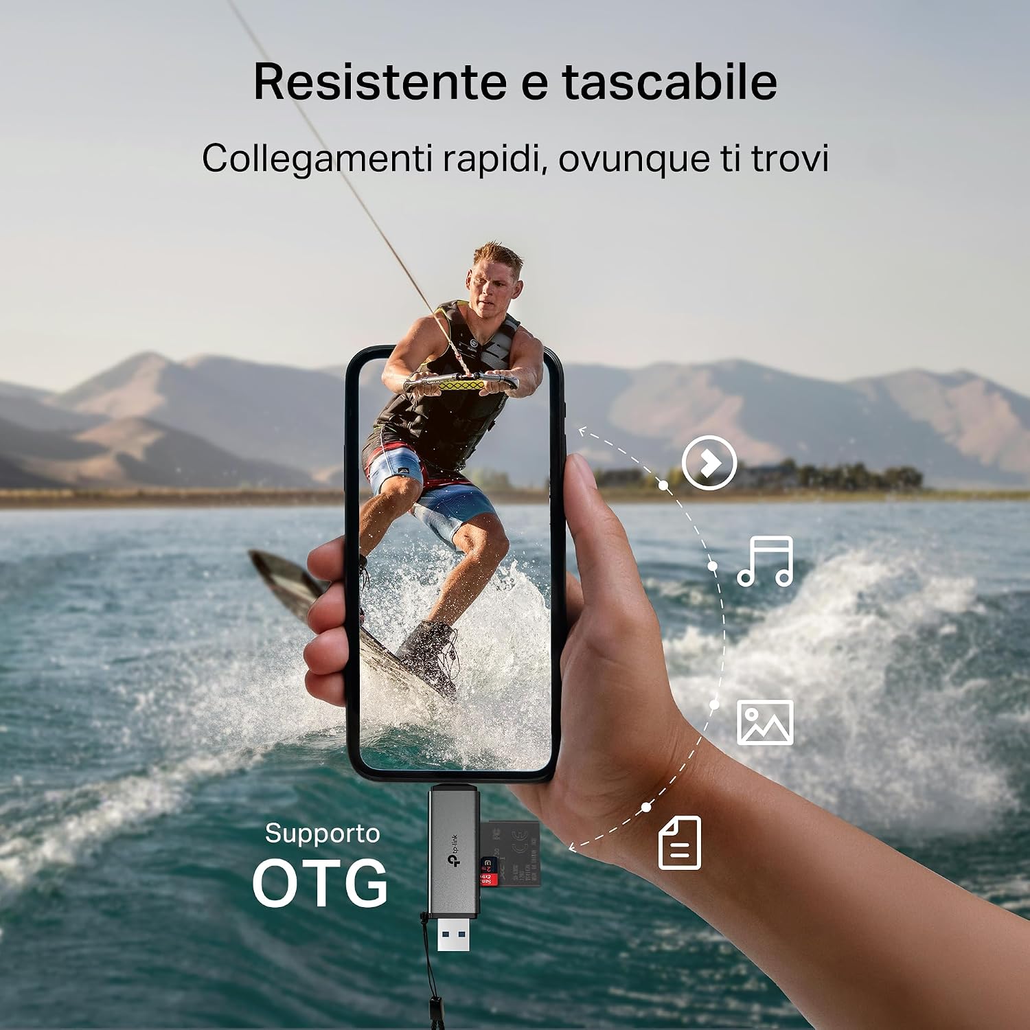 Thumbnail 2 de TP-Link UA430D lettore schede SD USB-C