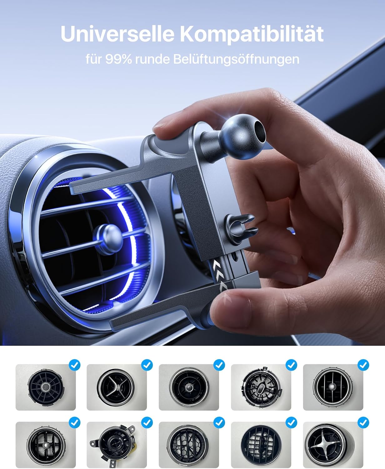 Thumbnail 5 de andobil Handyhalterung Auto MagSafe mit 20x N56 Magneten
