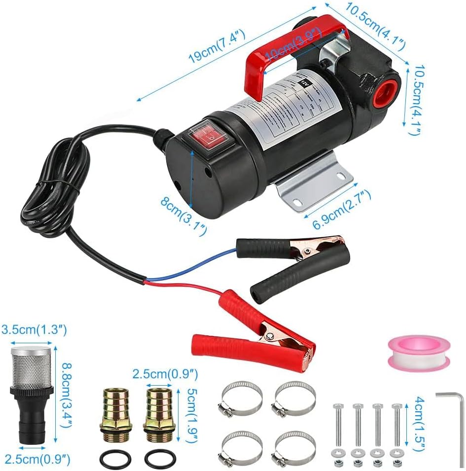 Thumbnail 5 de Dieselpumpe 12V 45L/min 175W für Fahrzeuge