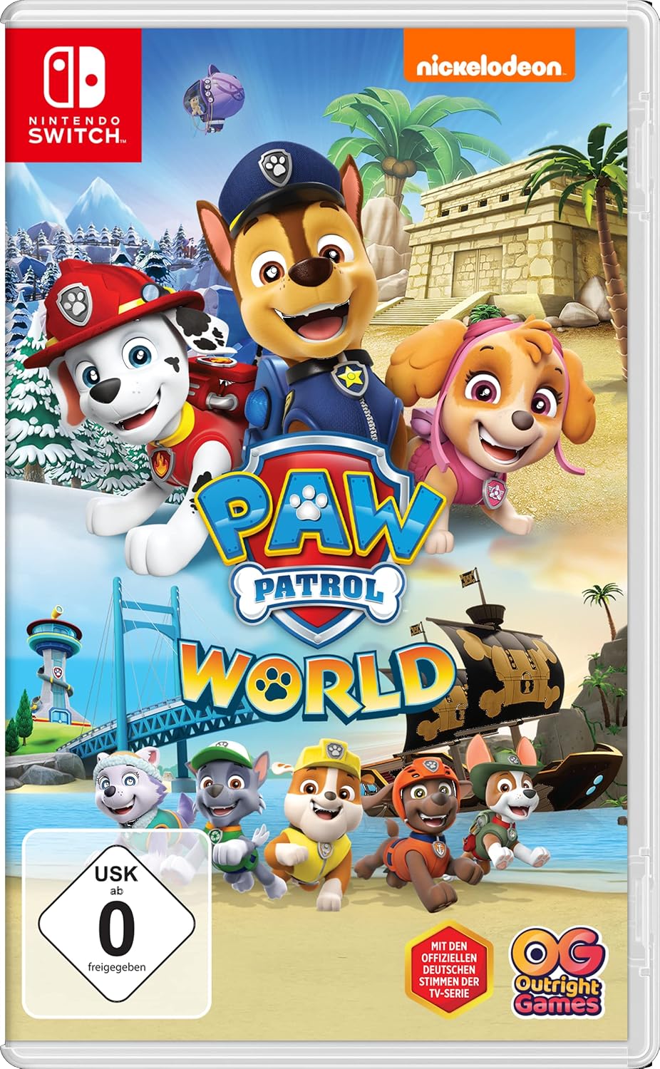 Detalle de Bandai Namco PAW Patrol World für Nintendo Switch