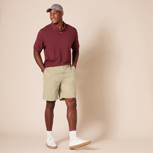 Thumbnail 6 de Amazon Essentials Pantalones Cortos Chinos Bermudas 9" para Hombre – Gris topo oscuro, 29W