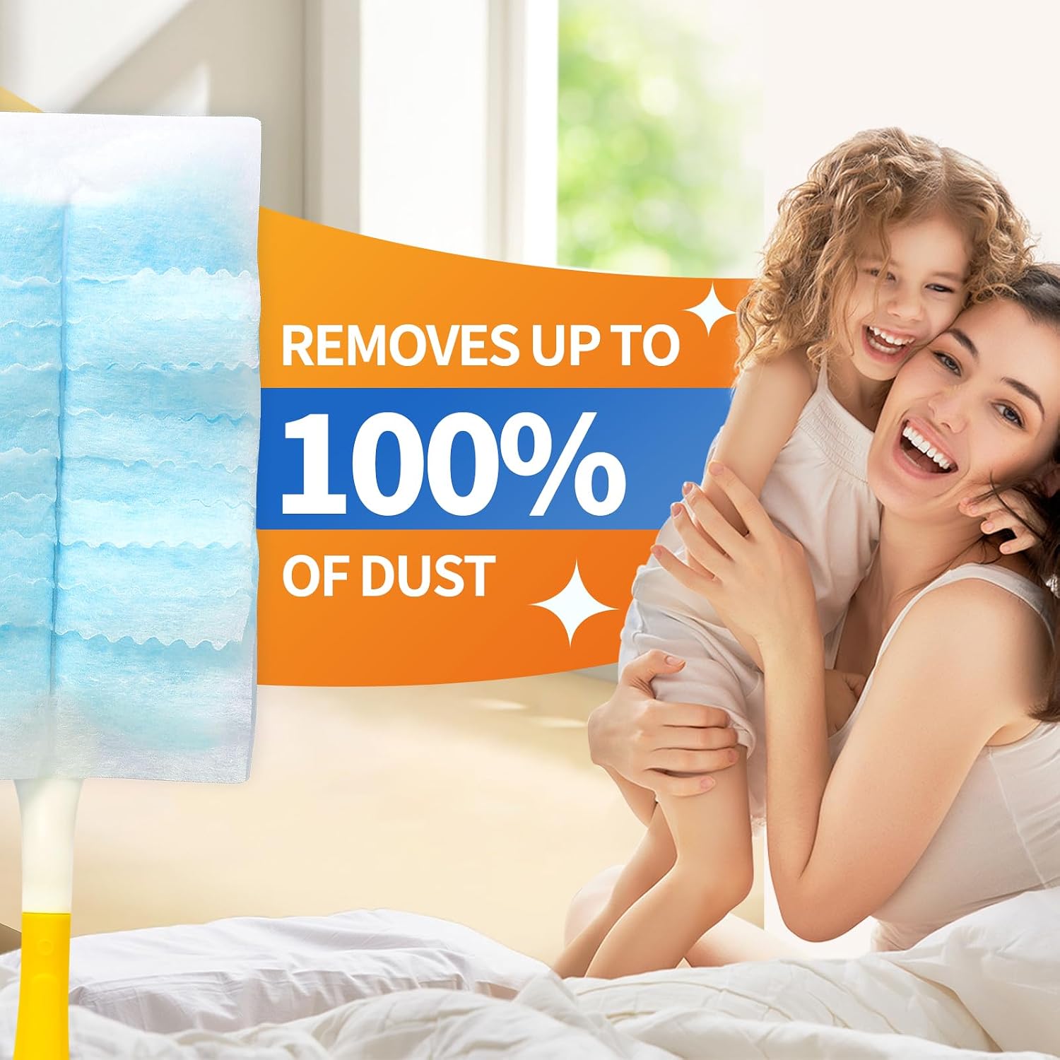 Detalle 2 de Senowi FX-SNW-0122-30 Electrostatic Duster Refills, 30 Count, Unscented