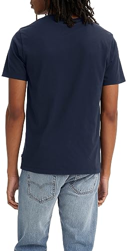 Thumbnail 3 de Levi's 2-Pack Crewneck Graphic Tee para hombre: Chesthit White/Dress Blues (L)