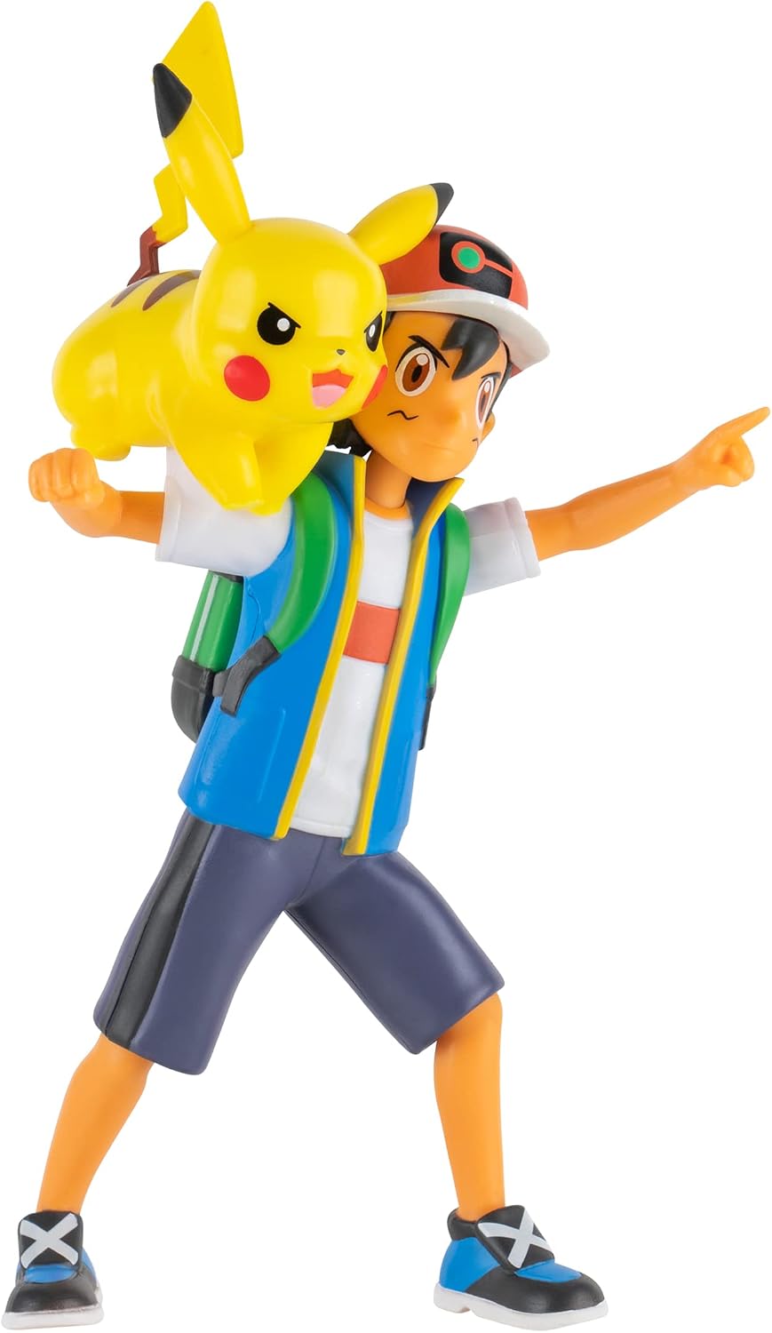 Thumbnail 1 de Pokémon PKW2473 Ash & Pikachu 11,5 cm Figuren