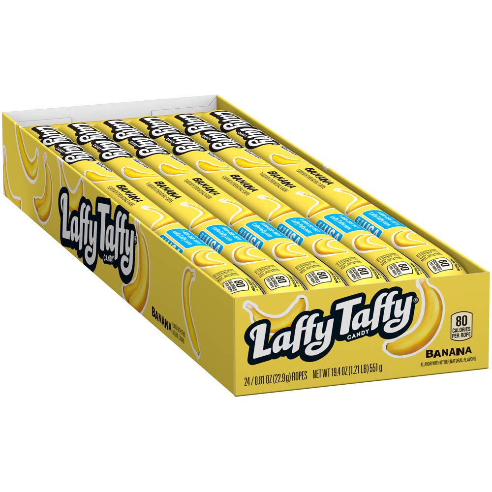Thumbnail 4 de Laffy Taffy 10041 Banana Rope Candy, Individually Wrapped, 24 Count