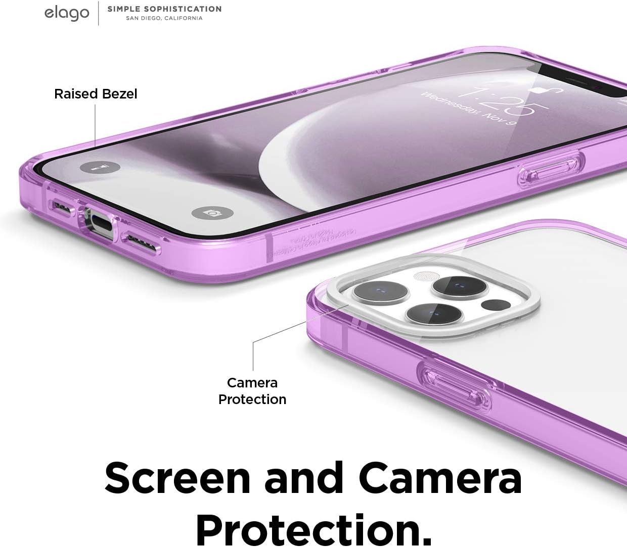 Thumbnail 4 de elago Coque Hybride iPhone 12 Pro Max 6,7" — Transparent anti-jaunissement