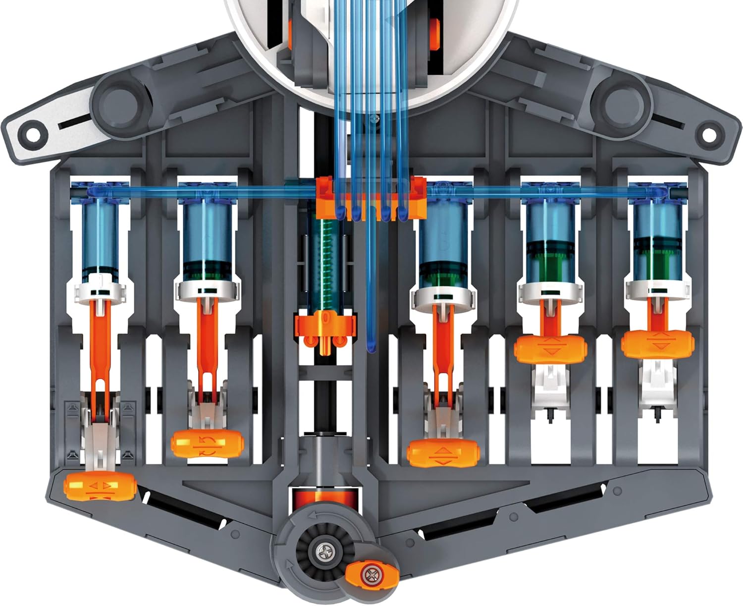 Thumbnail 6 de Teach Tech Hydrobot Arm Kit: Hydraulic 6-Axis Arm for STEM Learning