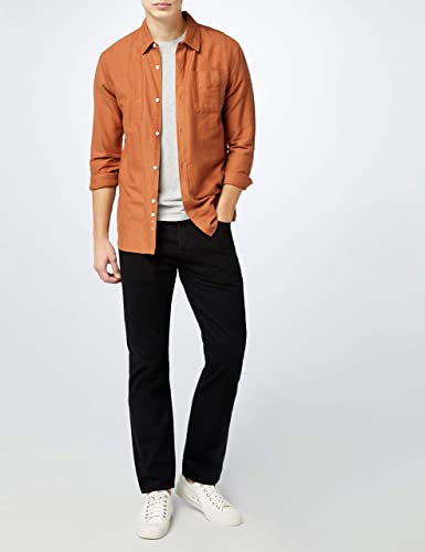 Detalle de Levi's 501 Original Fit Vaqueros para Hombre - Stonewashed Black, 36W / 34L