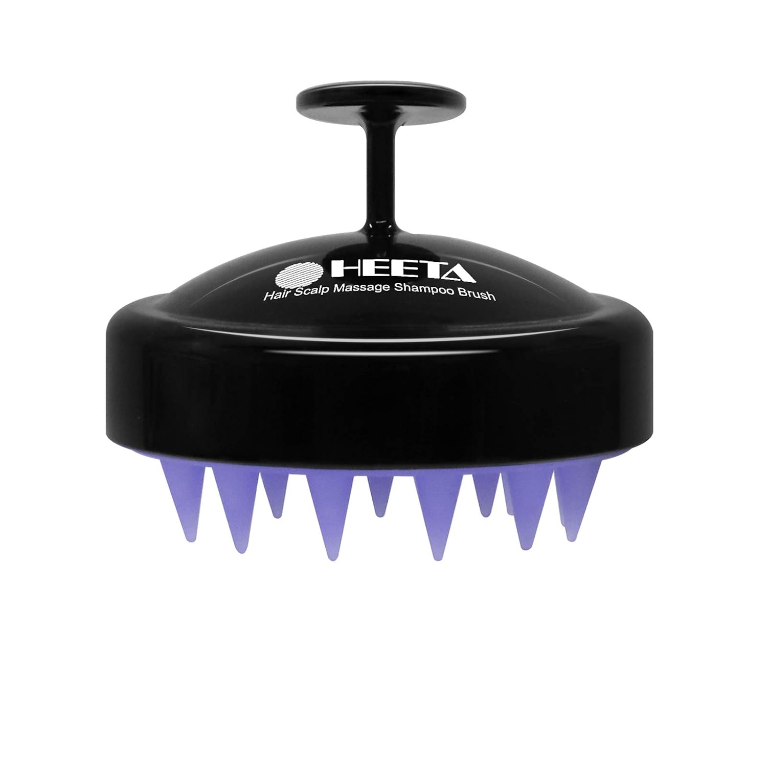 HEETA HP004DV Silicone Scalp Massager and Shampoo Brush