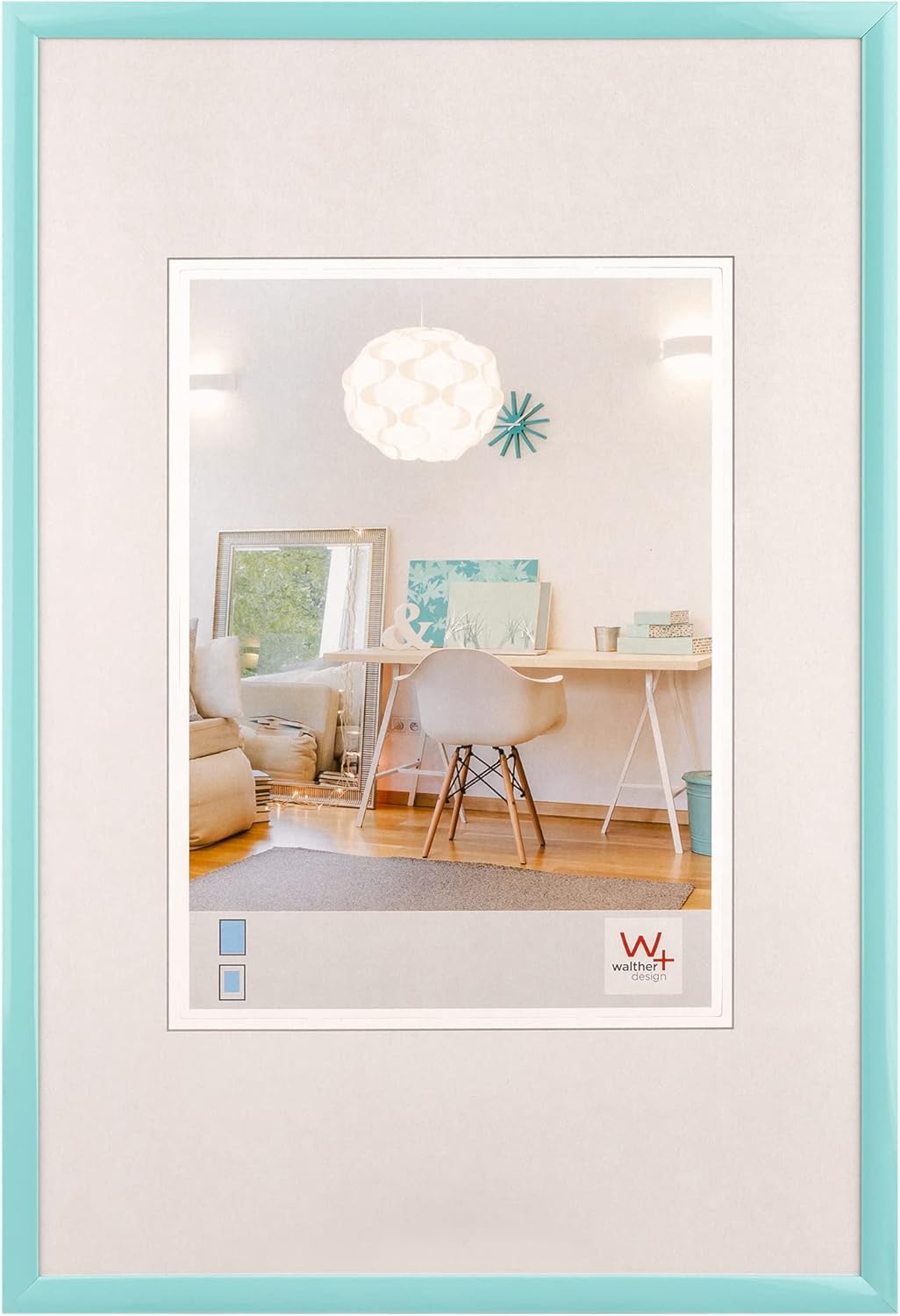 Thumbnail 5 de Walther Design New Lifestyle KV824Q Cadre Photo en Plastique 18 x 24 cm, Rose