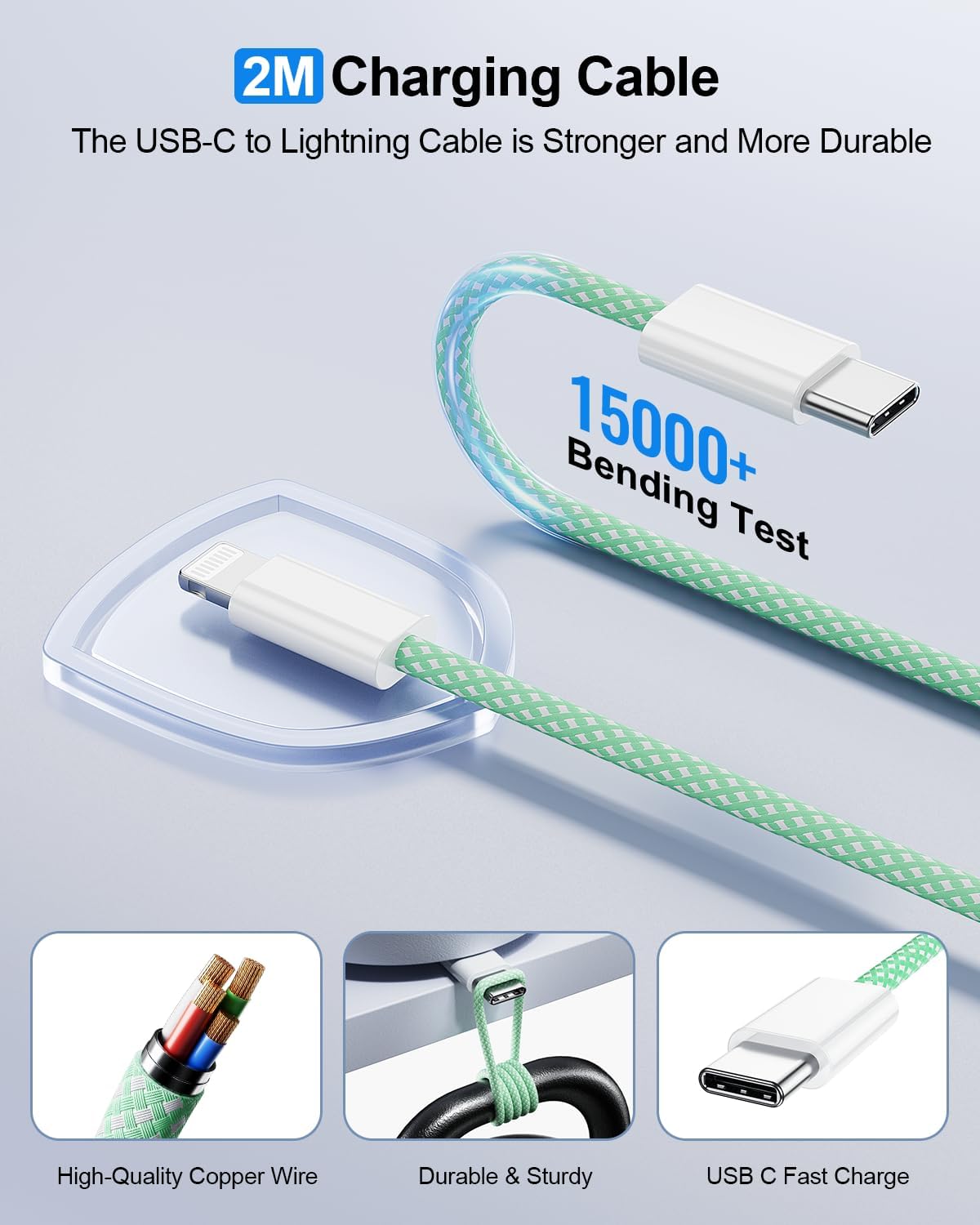 Thumbnail 2 de Fast Charge iPhone 14 13 25W Charger