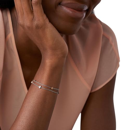 Thumbnail 1 de Fossil Pulsera de cadena fina en acero inoxidable con cierre de langosta para mujer