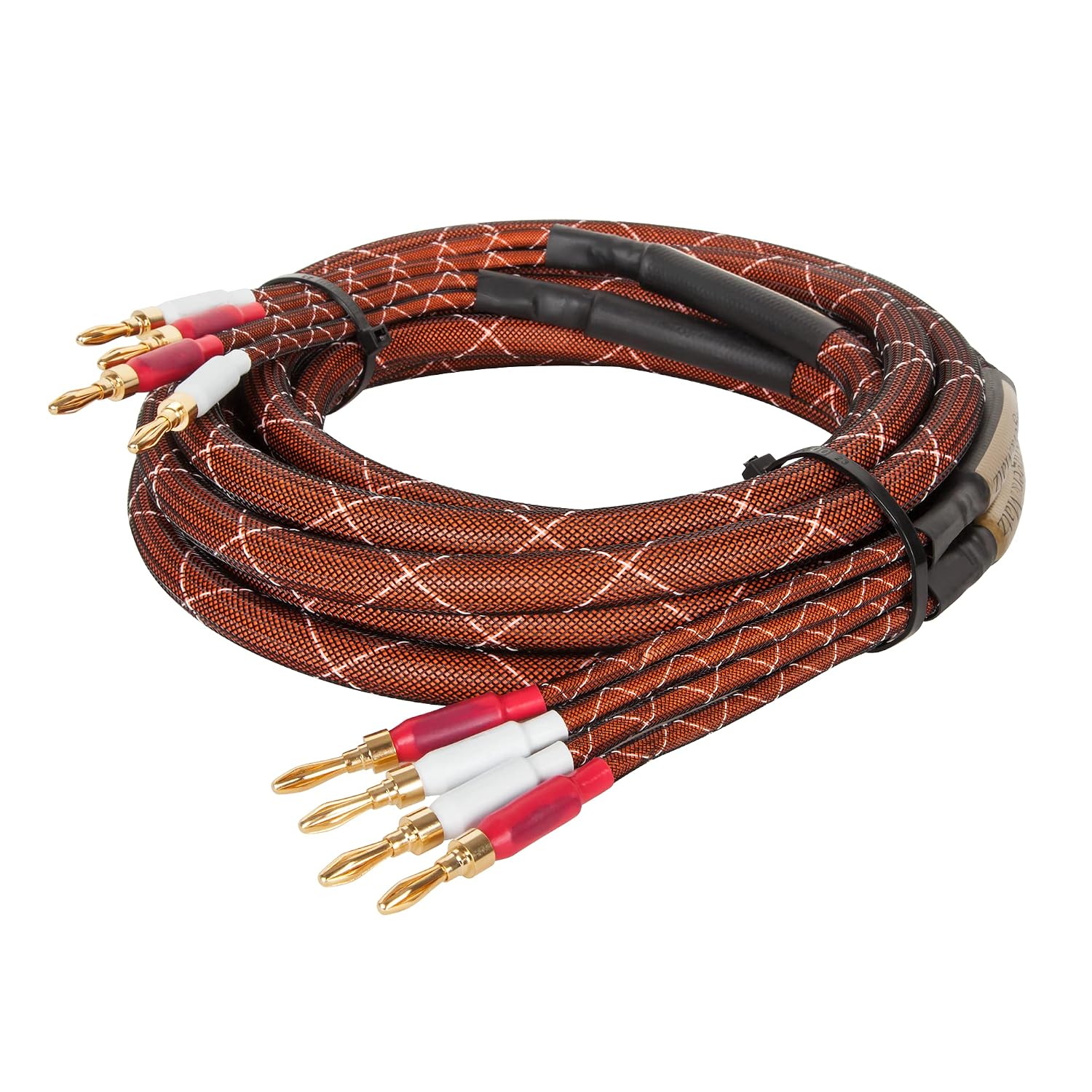 Detalle 2 de Krüger&Matz KM0335 – kabel głośnikowy 3 m, wtyki bananowe, miedź